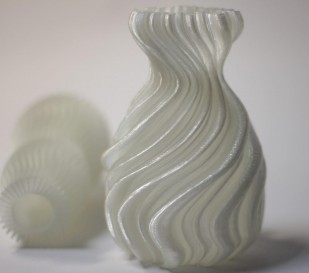3D печать вазы прозрачной